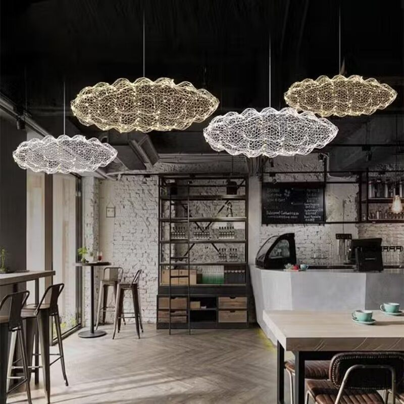 Suspension design en forme de nuage