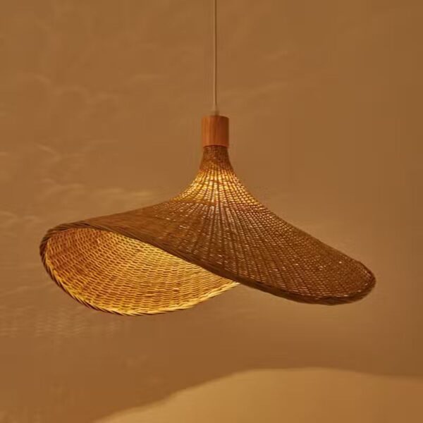 suspension en bambou style Bali
