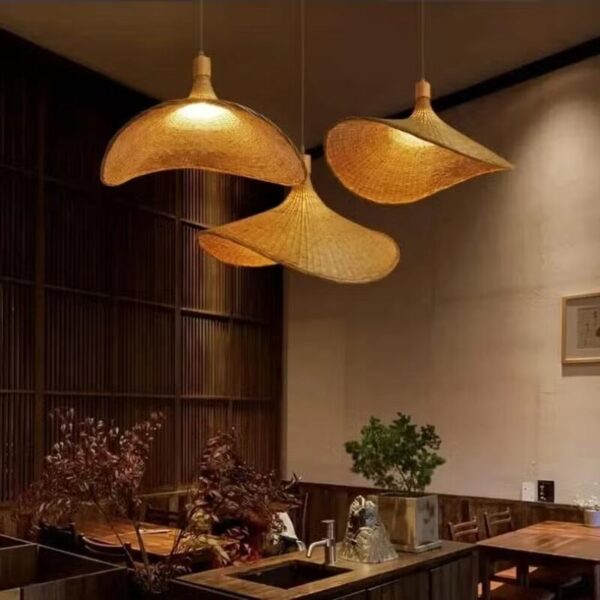 suspension en bambou style Bali