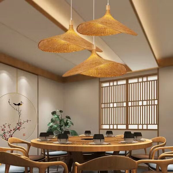 suspension en bambou style Bali