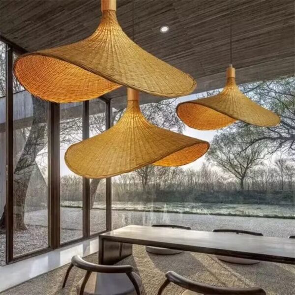 suspension en bambou style Bali