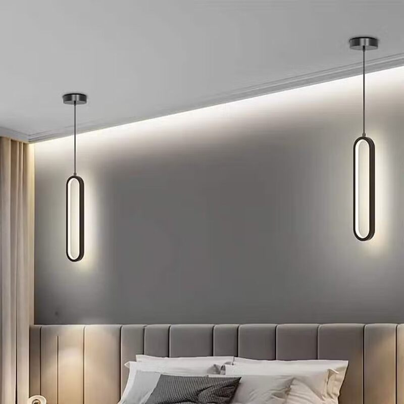 Suspension ovale design minimaliste
