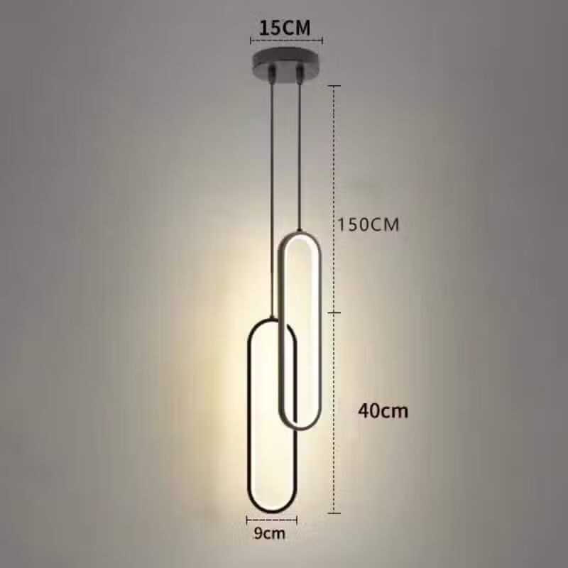 Suspension ovale design minimaliste – Image 16