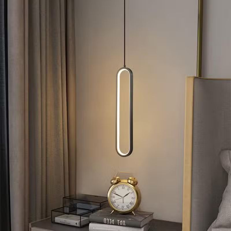 Suspension ovale design minimaliste