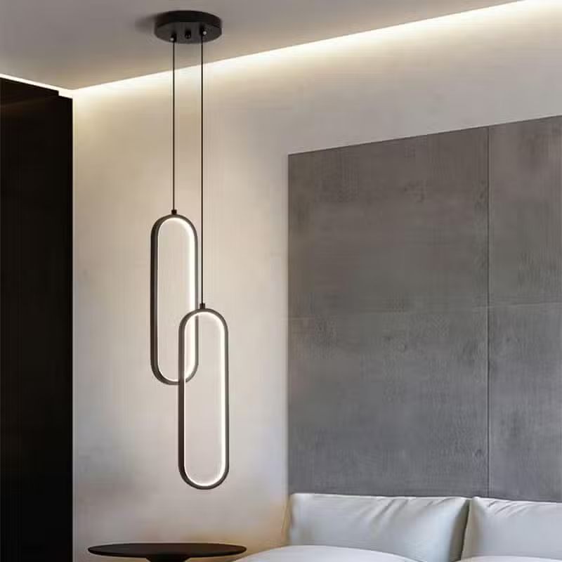 Suspension ovale design minimaliste