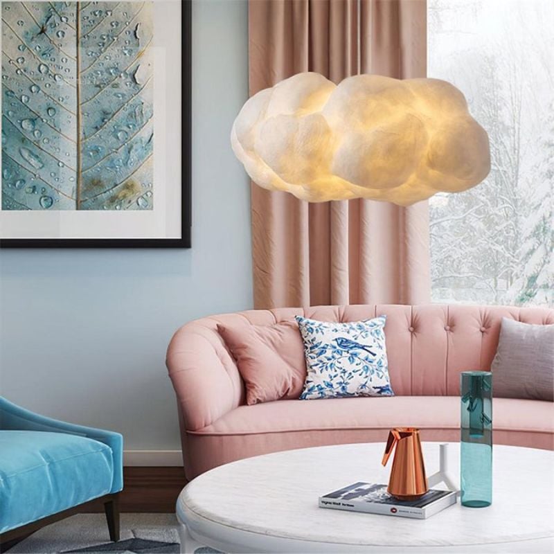 Suspension LED moderne design nuage