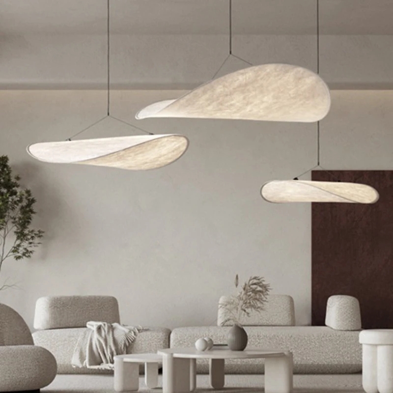 Plafonnier minimaliste en tissu de style nordique – Image 5