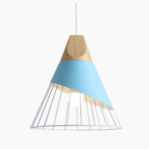 Plafonnier-lampe suspendu moderne en métal au style industriel