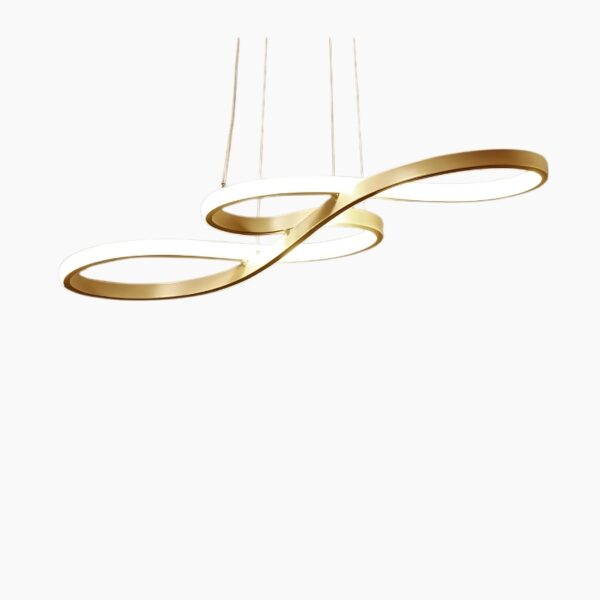 Plafonnier-lustre de luxe au design moderne