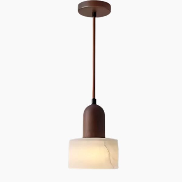 Plafonnier_LED_au_design_rétro_en_marbre_naturel_1