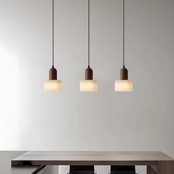 Plafonnier_LED_au_design_rétro_en_marbre_naturel_2
